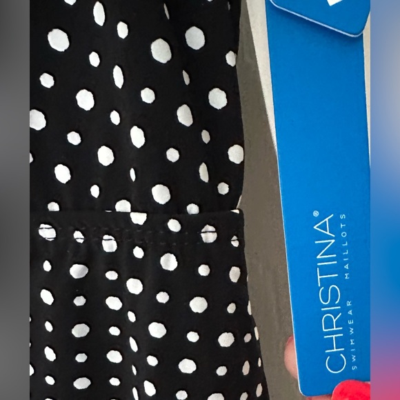 NWOT Christina Polka Dot Tankini - Picture 2 of 4